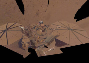 ยาน InSight แชะภาพเซลฟีสุดท้าย ก่อนเกษียณบนดาวอังคาร